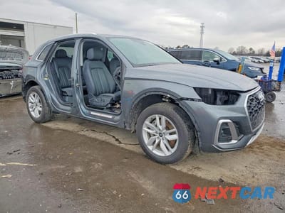 Czwarte zdjęcie samochodu z boku: 2022 AUDI Q5 PREMIUM 45 VIN:WA1GAAFY9N2062453 - miniatura