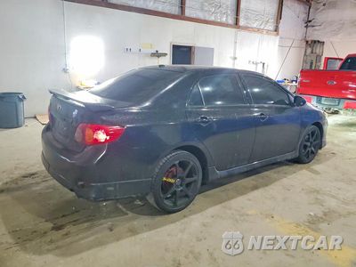 Trzecie zdjęcie samochodu z tyłu: 2009 TOYOTA COROLLA BASE VIN:1NXBU40E89Z076230 - miniatura