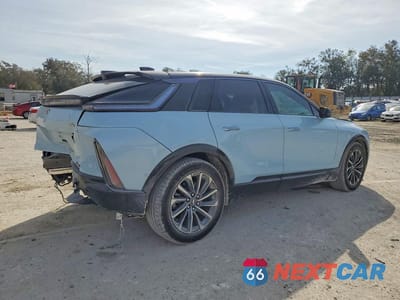 Trzecie zdjęcie samochodu z tyłu: 2024 CADILLAC LYRIQ SPORT VIN:1GYKPVRK8RZ122159 - miniatura