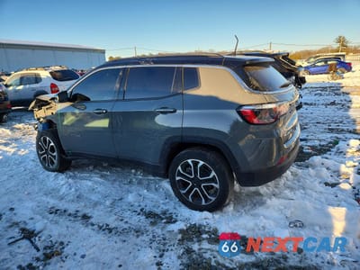 Drugie zdjęcie samochodu z przodu: 2022 JEEP COMPASS LIMITED VIN:3C4NJDCB3NT195254 - miniatura