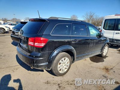 Trzecie zdjęcie samochodu z tyłu: 2018 DODGE JOURNEY SE VIN:3C4PDCAB2JT491065 - miniatura