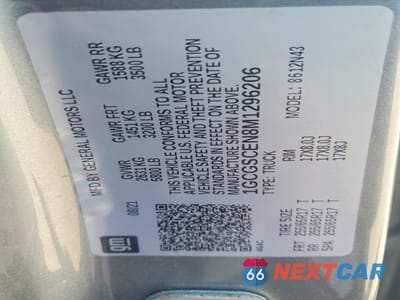 Zdjęcie 13 z 13 samochodu: 2021 CHEVROLET COLORADO LT VIN:1GCGSCEN8M1296206 - miniatura