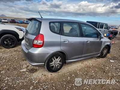 Trzecie zdjęcie samochodu z tyłu: 2008 HONDA FIT SPORT VIN:JHMGD38678S027238 - miniatura