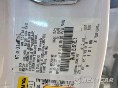 Zdjęcie 12 z 12 samochodu: 2015 FORD FUSION SE HYBRID VIN:3FA6P0LU5FR253575 - miniatura