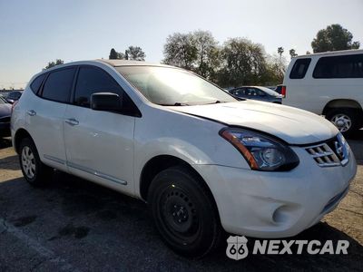 Czwarte zdjęcie samochodu z boku: 2015 NISSAN ROGUE SELECT S VIN:JN8AS5MT6FW661753 - miniatura
