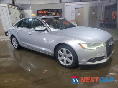 Czwarte zdjęcie samochodu z boku: 2014 AUDI A6 PREMIUM PLUS VIN:WAUFMAFC5EN036165 - miniatura