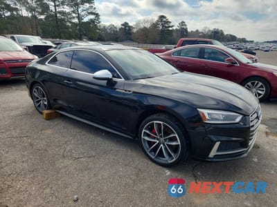 Czwarte zdjęcie samochodu z boku: 2018 AUDI S5 PREMIUM PLUS VIN:WAUP4AF57JA032447 - miniatura