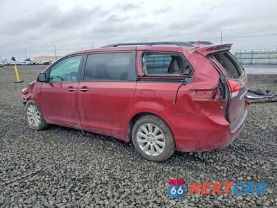 Drugie zdjęcie samochodu z przodu: 2011 TOYOTA SIENNA XLE VIN:5TDDK3DC8BS023818 - miniatura