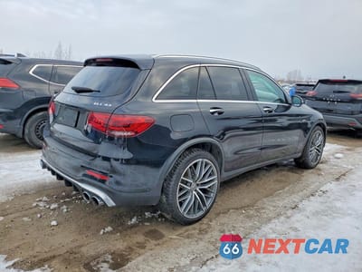 Trzecie zdjęcie samochodu z tyłu: 2021 MERCEDES-BENZ GLC 43 4MATIC AMG VIN:W1N0G6EB5MV271968 - miniatura