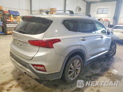 Trzecie zdjęcie samochodu z tyłu: 2020 HYUNDAI SANTA FE SEL VIN:5NMS33AD8LH268401 - miniatura