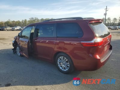 Drugie zdjęcie samochodu z przodu: 2015 TOYOTA SIENNA XLE 8-PASSENGER VIN:5TDYK3DC9FS621178 - miniatura
