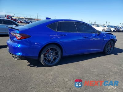 Trzecie zdjęcie samochodu z tyłu: 2022 ACURA TLX TYPE S VIN:19UUB7F90NA002084 - miniatura