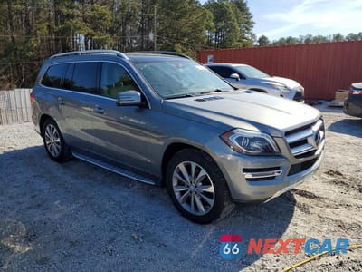 Czwarte zdjęcie samochodu z boku: 2014 MERCEDES-BENZ GL 450 4MATIC VIN:4JGDF7CE3EA342734 - miniatura