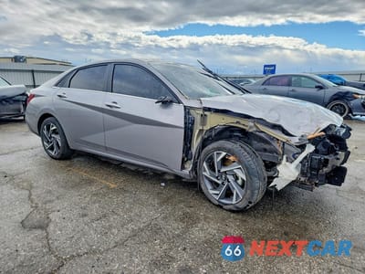 Czwarte zdjęcie samochodu z boku: 2025 HYUNDAI ELANTRA LIMITED VIN:KMHLN4DJ2SU129356 - miniatura