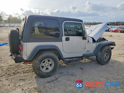 Trzecie zdjęcie samochodu z tyłu: 2004 JEEP WRANGLER / TJ SPORT VIN:1J4FA49S54P723627 - miniatura