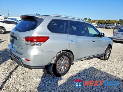 Trzecie zdjęcie samochodu z tyłu: 2014 NISSAN PATHFINDER S VIN:5N1AR2MM8EC606229 - miniatura