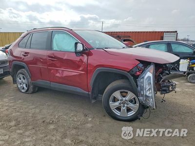 Czwarte zdjęcie samochodu z boku: 2021 TOYOTA RAV4 XLE VIN:2T3P1RFV4MW198182 - miniatura