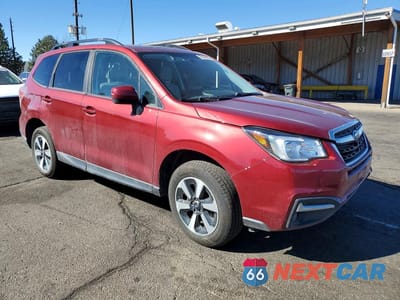 Czwarte zdjęcie samochodu z boku: 2017 SUBARU FORESTER 2.5I PREMIUM VIN:JF2SJAGC8HH556180 - miniatura