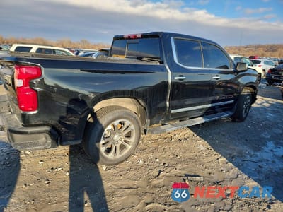 Trzecie zdjęcie samochodu z tyłu: 2023 CHEVROLET SILVERADO K1500 HIGH COUNTRY VIN:1GCUDJED6PZ107373 - miniatura