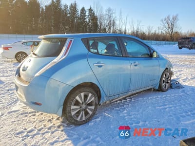 Trzecie zdjęcie samochodu z tyłu: 2015 NISS LEAF SL VIN:1N4AZ0CP5FC324061 - miniatura