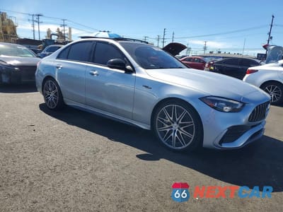 Czwarte zdjęcie samochodu z boku: 2025 MERCEDES-BENZ C 43 AMG VIN:W1KAF8HB3SR271159 - miniatura