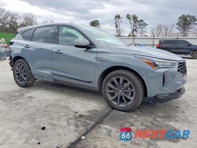Czwarte zdjęcie samochodu z boku: 2025 ACURA RDX A-SPEC VIN:5J8TC2H67SL028163 - miniatura