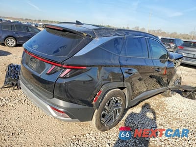 Trzecie zdjęcie samochodu z tyłu: 2025 HYUNDAI TUCSON LIMITED VIN:5NMJE3DE8SH446994 - miniatura