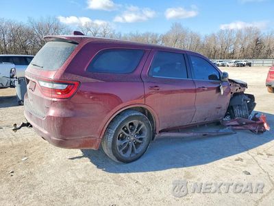 Trzecie zdjęcie samochodu z tyłu: 2022 DODGE DURANGO GT VIN:1C4RDJDG3NC161702 - miniatura
