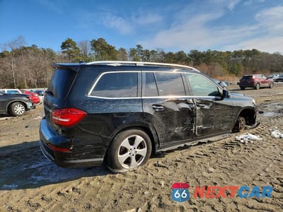 Trzecie zdjęcie samochodu z tyłu: 2017 MERCEDES-BENZ GLS 450 4MATIC VIN:4JGDF6EEXHA759019 - miniatura