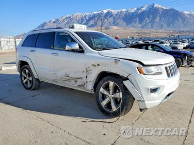 Czwarte zdjęcie samochodu z boku: 2015 JEEP GRAND CHEROKEE OVERLAND VIN:1C4RJFCG9FC859255 - miniatura