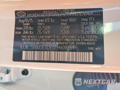 Zdjęcie 14 z 14 samochodu: 2026 HYUNDAI TUCSON LIMITED VIN:5NMJE3DE0TH608859 - miniatura