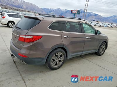 Trzecie zdjęcie samochodu z tyłu: 2015 HYUNDAI SANTA FE GLS VIN:KM8SMDHF3FU097527 - miniatura