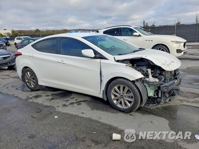 Czwarte zdjęcie samochodu z boku: 2014 HYUNDAI ELANTRA SE VIN:5NPDH4AE1EH509049 - miniatura