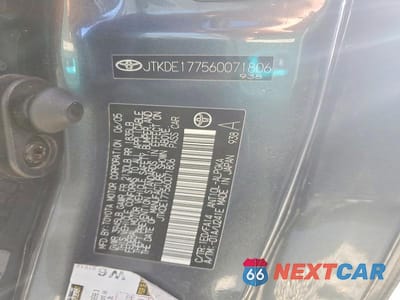 Zdjęcie 12 z 12 samochodu: 2006 TOYOTA SCION TC VIN:JTKDE177560071806 - miniatura