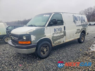 2007 CHEVROLET EXPRESS 2500 DELIVERY VAN 1GCGG25V071159003 - główne zdjęcie licytacji z USA - miniatura