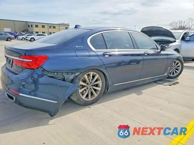 Trzecie zdjęcie samochodu z tyłu: 2018 BMW 740 XE VIN:WBA7J2C52JB246288 - miniatura