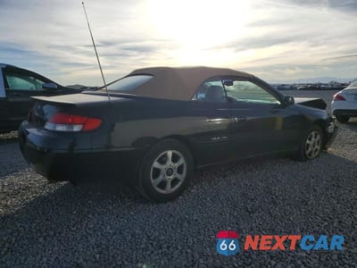 Trzecie zdjęcie samochodu z tyłu: 2000 TOYOTA CAMRY SOLARA SE VIN:2T1FF28P1YC381090 - miniatura