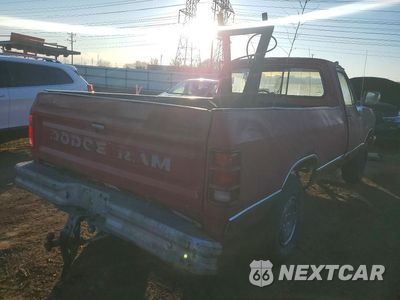 Trzecie zdjęcie samochodu z tyłu: 1987 DODGE RAM 150 VIN:1B7HW14W2JS669656 - miniatura