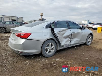 Trzecie zdjęcie samochodu z tyłu: 2016 CHEVROLET MALIBU LS VIN:1G1ZB5ST1GF176397 - miniatura