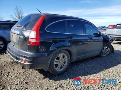 Trzecie zdjęcie samochodu z tyłu: 2011 HONDA CR-V EX VIN:5J6RE4H56BL092968 - miniatura
