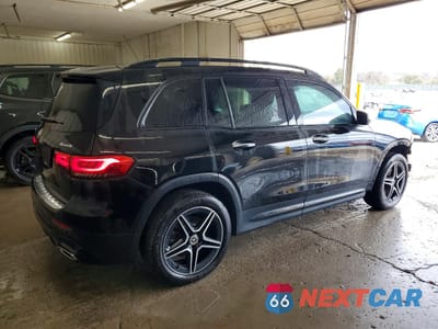 Trzecie zdjęcie samochodu z tyłu: 2022 MERCEDES-BENZ GLB 250 4MATIC VIN:W1N4M4HB3NW233211 - miniatura