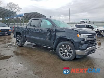Czwarte zdjęcie samochodu z boku: 2023 CHEVROLET SILVERADO K1500 LT-L VIN:3GCPDKEK2PG169404 - miniatura