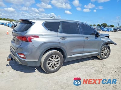 Trzecie zdjęcie samochodu z tyłu: 2019 HYUNDAI SANTA FE SE VIN:5NMS23AD8KH080009 - miniatura