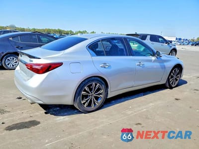 Trzecie zdjęcie samochodu z tyłu: 2018 INFINITI Q50 PURE VIN:JN1CV7APXJM240091 - miniatura