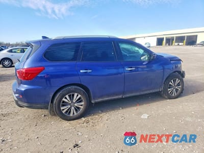 Trzecie zdjęcie samochodu z tyłu: 2020 NISSAN PATHFINDER S VIN:5N1DR2AN7LC643344 - miniatura