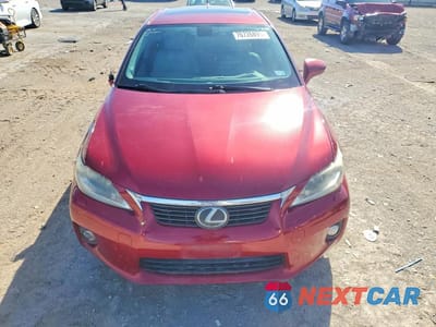Piąte zdjęcie samochodu w środku: 2012 LEXUS CT 200 VIN:JTHKD5BH9C2058435 - miniatura