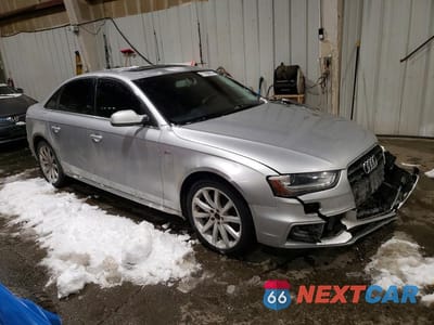 Czwarte zdjęcie samochodu z boku: 2014 AUDI A4 VIN:WAUBFAFL2EN015668 - miniatura