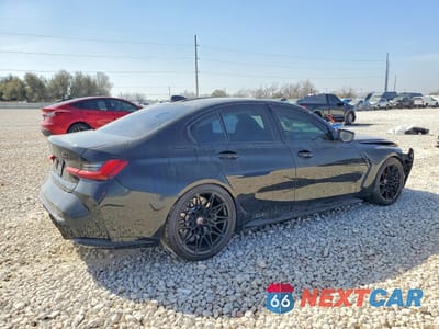 Trzecie zdjęcie samochodu z tyłu: 2022 BMW M3 COMPETITION VIN:WBS43AY01NFL66565 - miniatura