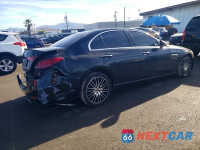 Trzecie zdjęcie samochodu z tyłu: 2023 MERCEDES-BENZ C 300 VIN:W1KAF4GB6PR089313 - miniatura