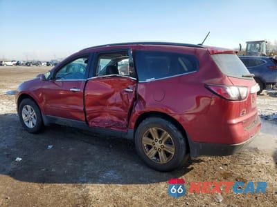 Drugie zdjęcie samochodu z przodu: 2013 CHEVROLET TRAVERSE LT VIN:1GNKVJKD5DJ107701 - miniatura